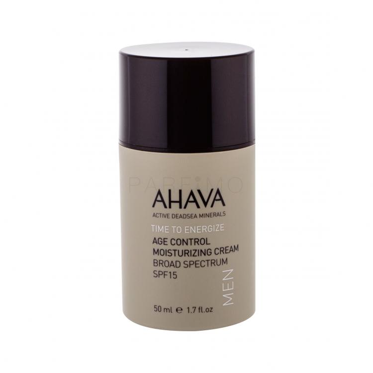 AHAVA Men Time To Energize SPF15 Cremă de zi pentru bărbați 50 ml tester