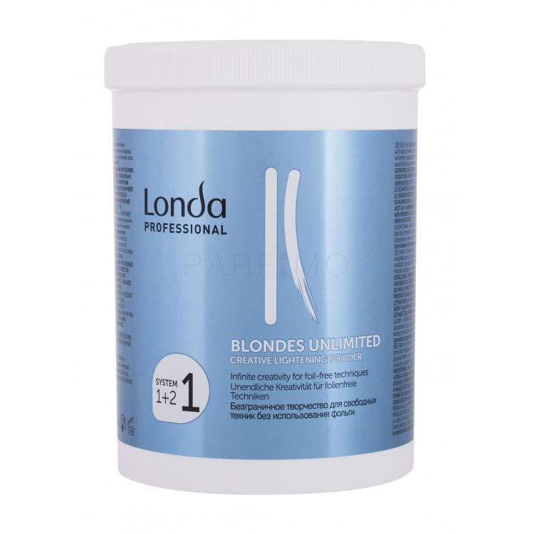 Londa Professional Blondes Unlimited Creative Lightening Powder Vopsea de păr pentru femei 400 g