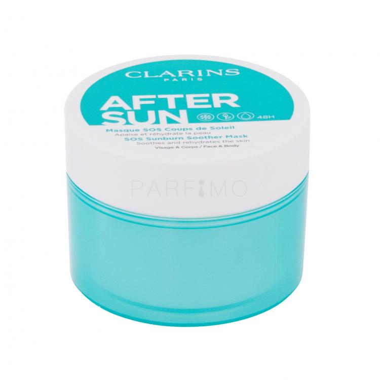 Clarins After Sun SOS Sunburn Soother Mask După plajă pentru femei 100 ml