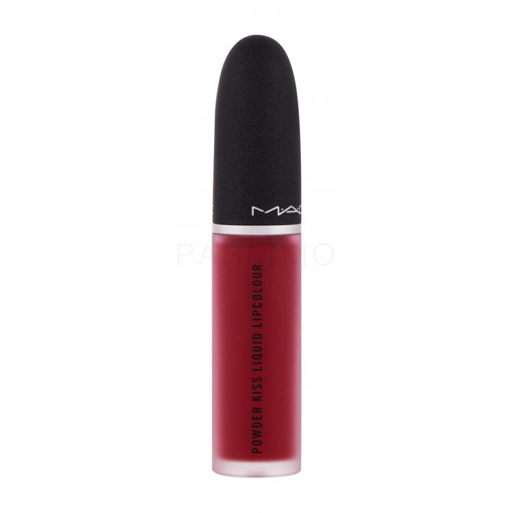 MAC Powder Kiss Liquid Ruj de buze pentru femei 5 ml Nuanţă 987 M.A.CSmash