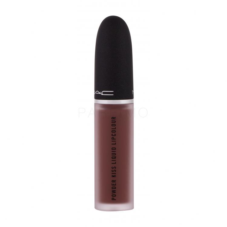 MAC Powder Kiss Liquid Ruj de buze pentru femei 5 ml Nuanţă 997 Over The Taupe