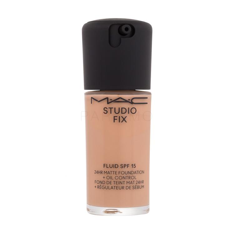 MAC Studio Fix Fluid SPF15 Fond de ten pentru femei 30 ml Nuanţă NW30