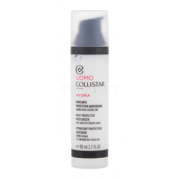 Collistar Uomo Hydra Daily Protective Moisturizer Face and Eye Cream Cremă de zi pentru bărbați 80 ml