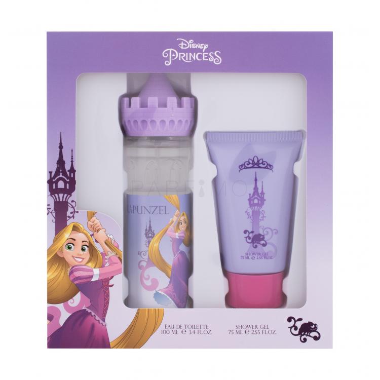 Disney Princess Rapunzel Set cadou apă de toaletă 100 ml + gel de duș 75 ml