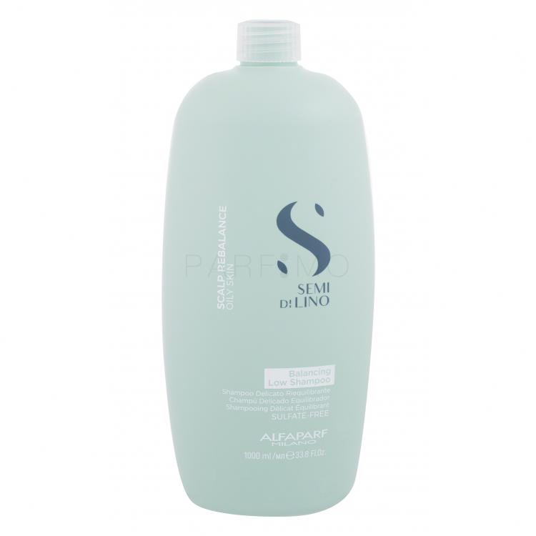 ALFAPARF MILANO Semi Di Lino Balancing Low Shampoo Șampon pentru femei 1000 ml