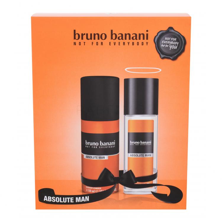 Bruno Banani Absolute Man Set cadou deodorant în sticlă 75 ml + deospray 150 ml