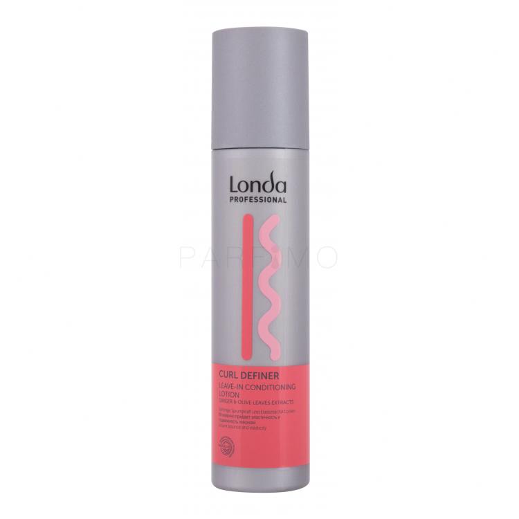 Londa Professional Curl Definer Leave-In Conditioning Lotion Păr creț și ondulat pentru femei 250 ml