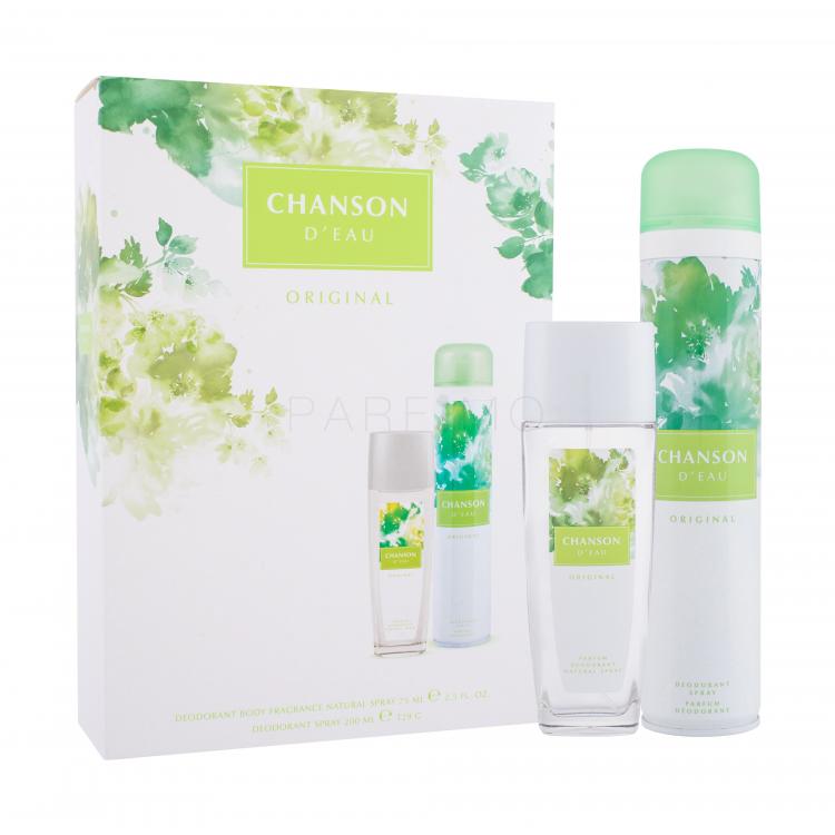 Chanson d´Eau Set cadou deodorant în sticlă 75 ml + spray deo 200 ml