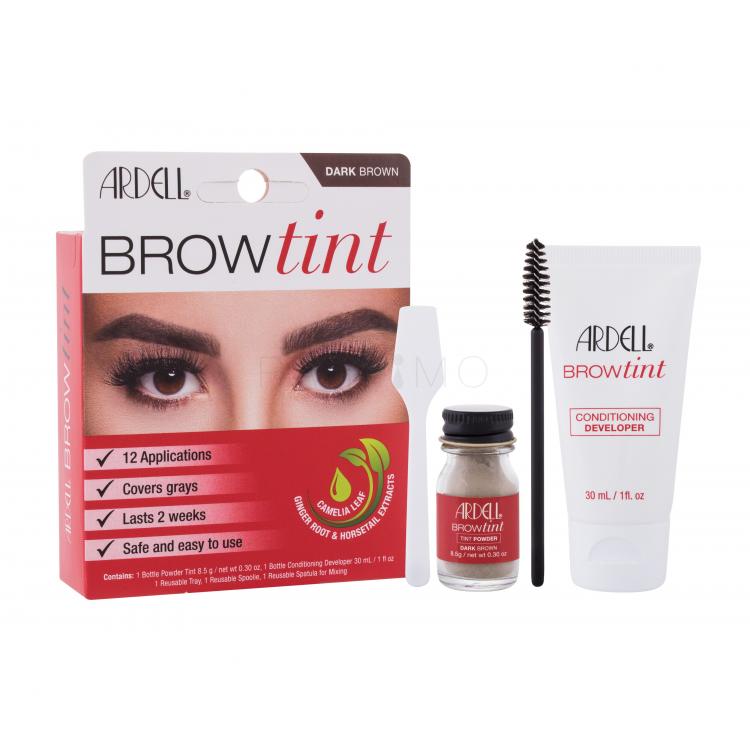 Ardell Brow Tint Colorare pentru femei 8,5 g Nuanţă Dark Brown