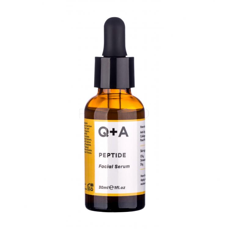 Q+A Peptide Ser facial pentru femei 30 ml