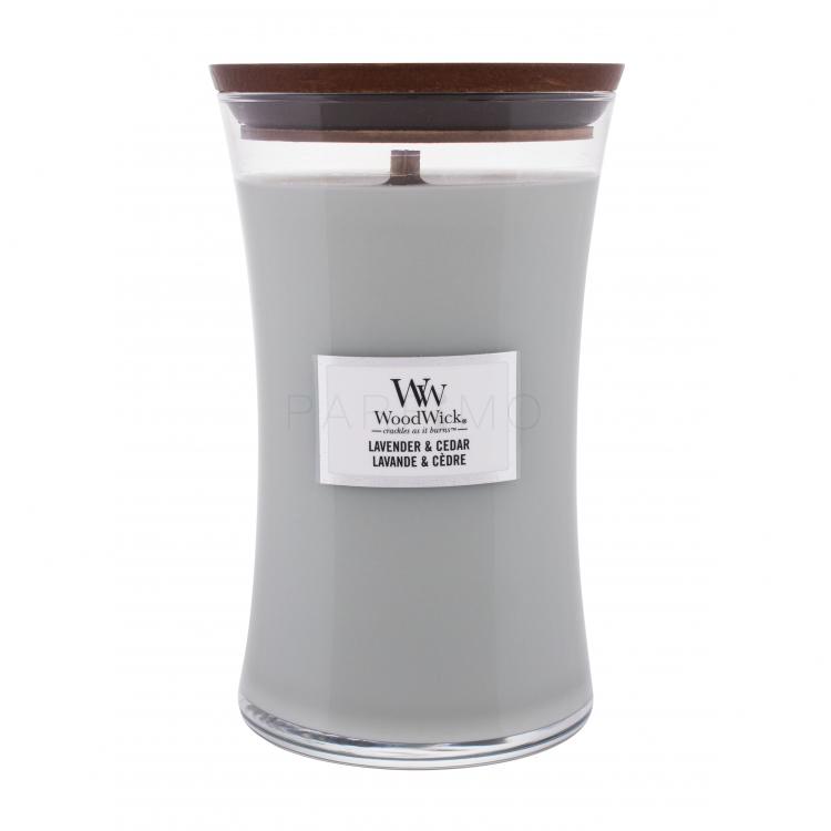 WoodWick Lavender &amp; Cedar Lumânări parfumate 610 g