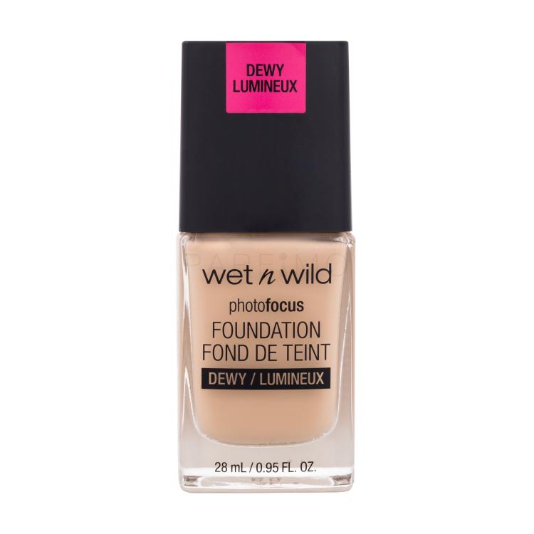 Wet n Wild Photo Focus Dewy Fond de ten pentru femei 28 ml Nuanţă Soft Beige