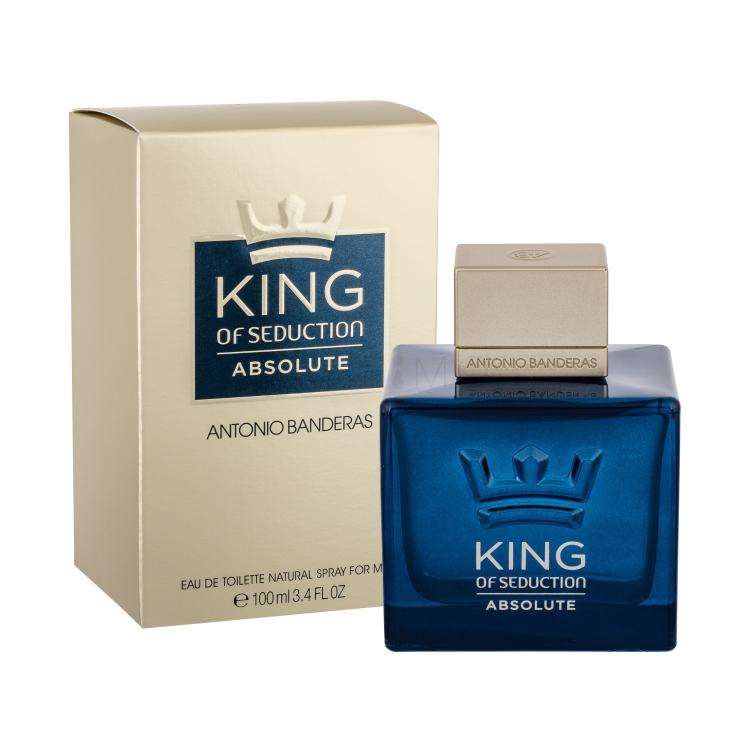 Banderas King of Seduction Absolute Apă de toaletă pentru bărbați 100 ml Cutie cu defect