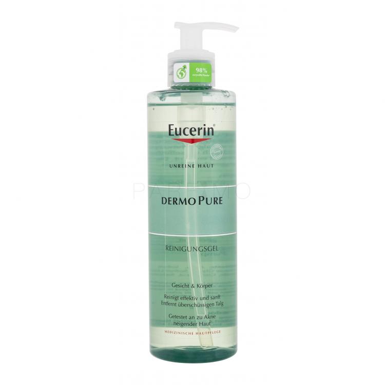 Eucerin DermoPure Gel demachiant pentru femei 400 ml