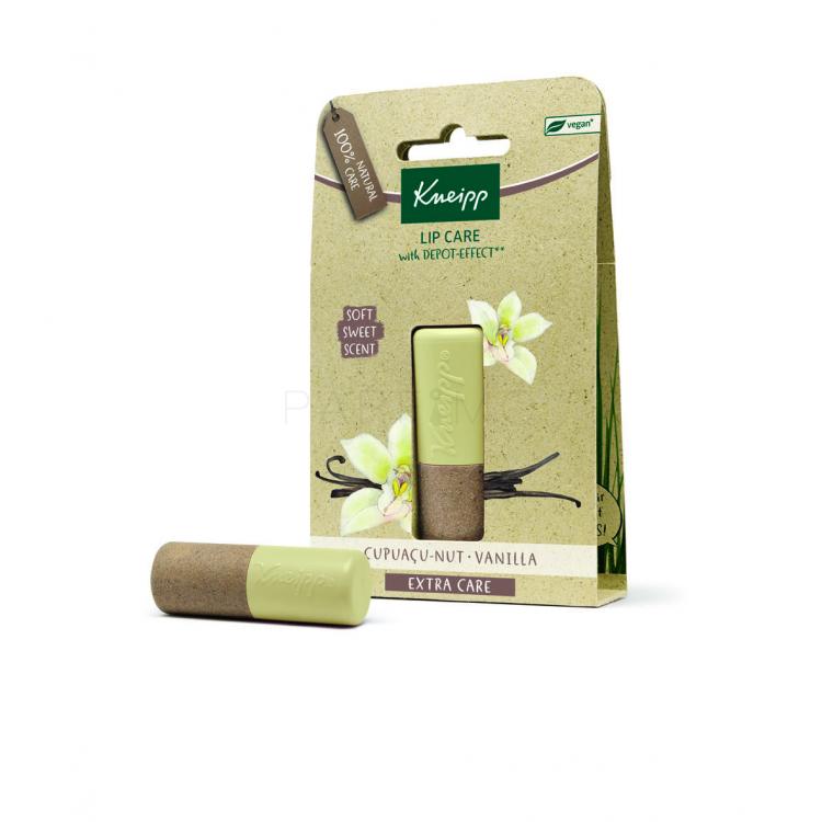 Kneipp Lip Care Cupuacu Nut &amp; Vanilla Balsam de buze pentru femei 4,7 g