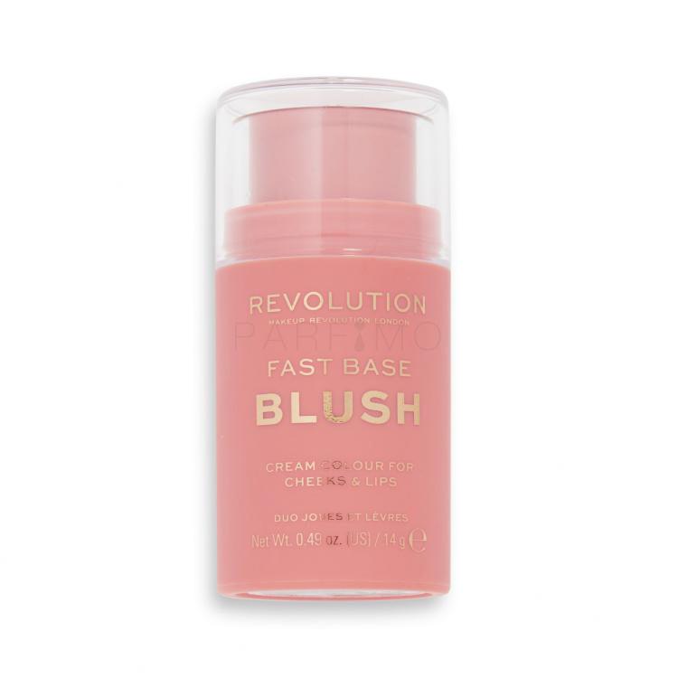 Makeup Revolution London Fast Base Blush Fard de obraz pentru femei 14 g Nuanţă Peach