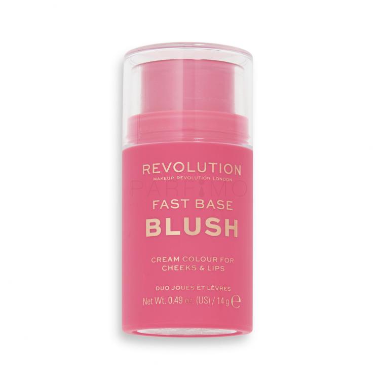 Makeup Revolution London Fast Base Blush Fard de obraz pentru femei 14 g Nuanţă Rose