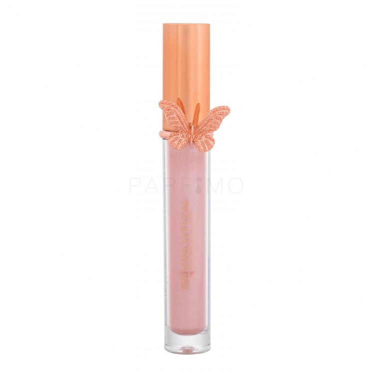 Makeup Revolution London Butterfly Luciu de buze pentru femei 5,5 ml Nuanţă Hope