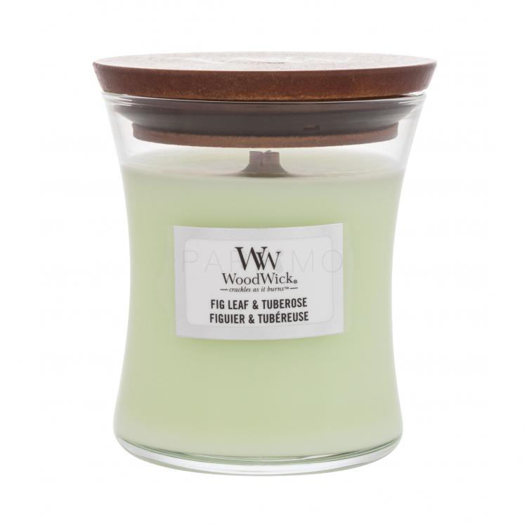 WoodWick Fig Leaf &amp; Tuberose Lumânări parfumate 85 g