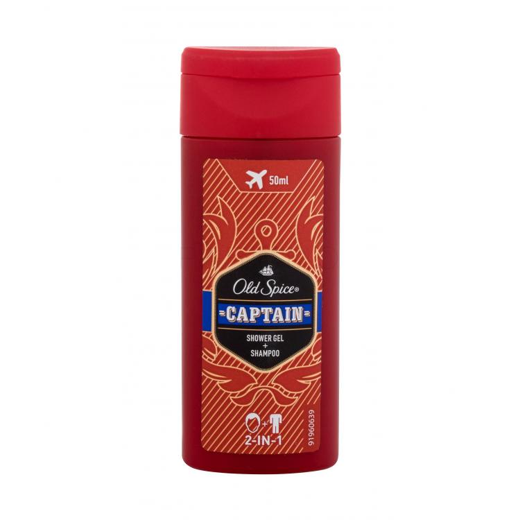 Old Spice Captain 2-In-1 Gel de duș pentru bărbați 50 ml