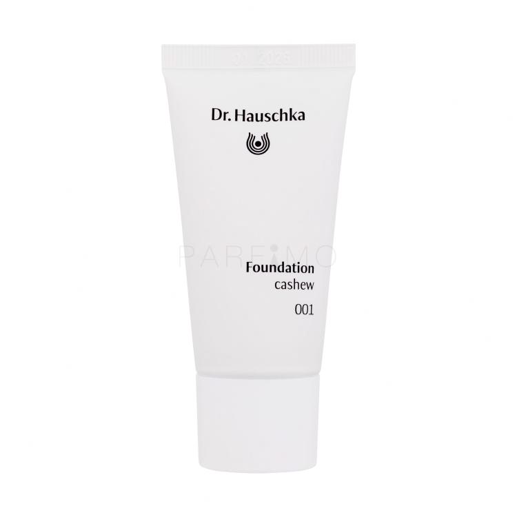 Dr. Hauschka Foundation Fond de ten pentru femei 30 ml Nuanţă 001 Cashew