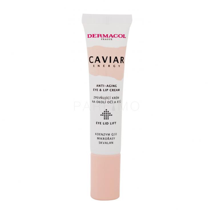 Dermacol Caviar Energy Eye &amp; Lip Cremă de ochi pentru femei 15 ml