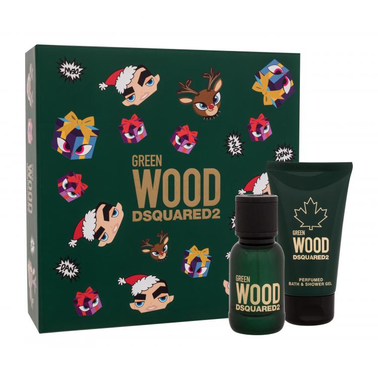 Dsquared2 Green Wood Set cadou Apă de toaletă 30 ml + gel de duș 50 ml