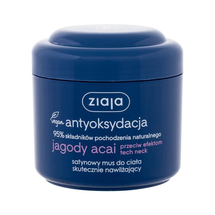 Ziaja Acai Berry Antioxidant Satin Body Mousse Balsam de corp pentru femei 200 ml