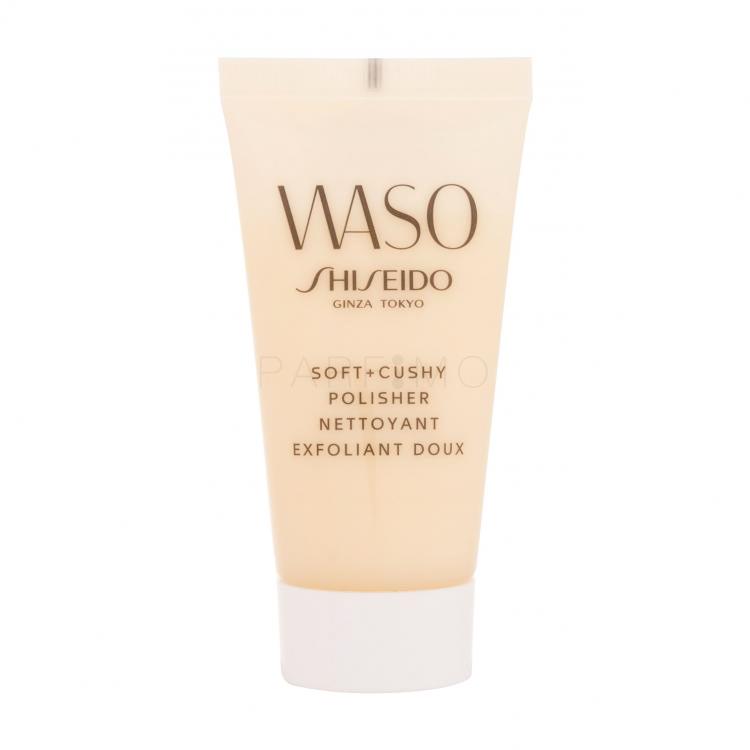 Shiseido Waso Soft + Cushy Polisher Peeling pentru femei 30 ml