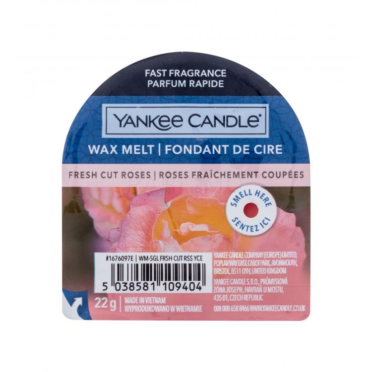 Yankee Candle Fresh Cut Roses Ceară parfumată 22 g