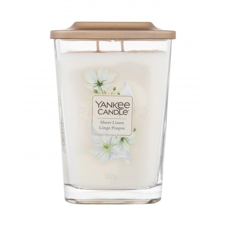 Yankee Candle Elevation Collection Sheer Linen Lumânări parfumate 552 g