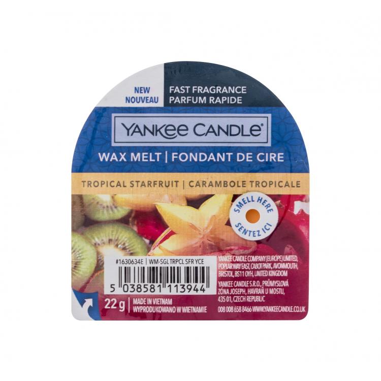 Yankee Candle Tropical Starfruit Ceară parfumată 22 g