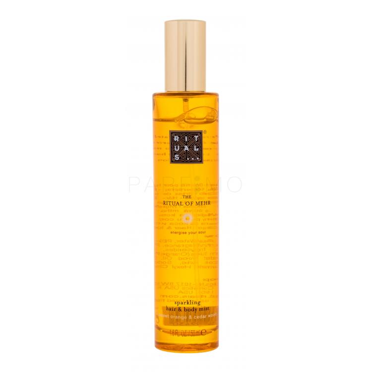 Rituals The Ritual Of Mehr Hair &amp; Body Mist Spray de corp pentru femei 50 ml