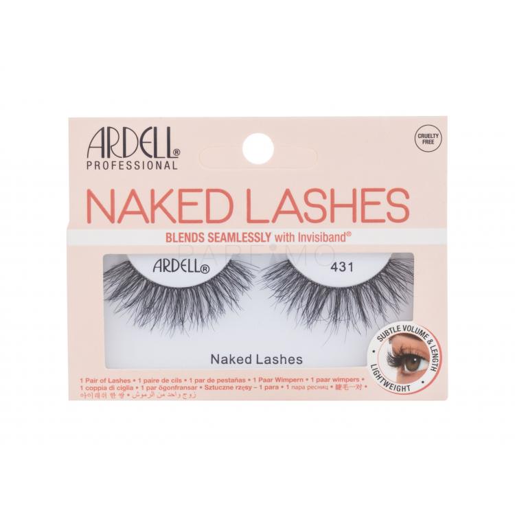 Ardell Naked Lashes 431 Gene false pentru femei 1 buc Nuanţă Black