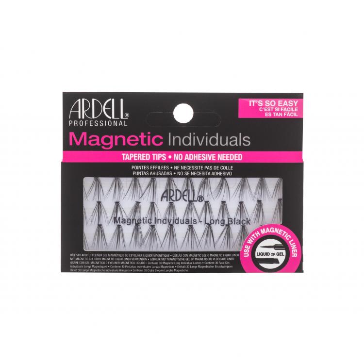 Ardell Magnetic Individuals Gene false pentru femei 36 buc Nuanţă Long Black