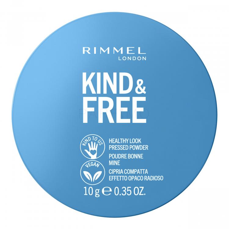 Rimmel London Kind &amp; Free Healthy Look Pressed Powder Pudră pentru femei 10 g Nuanţă 030 Medium