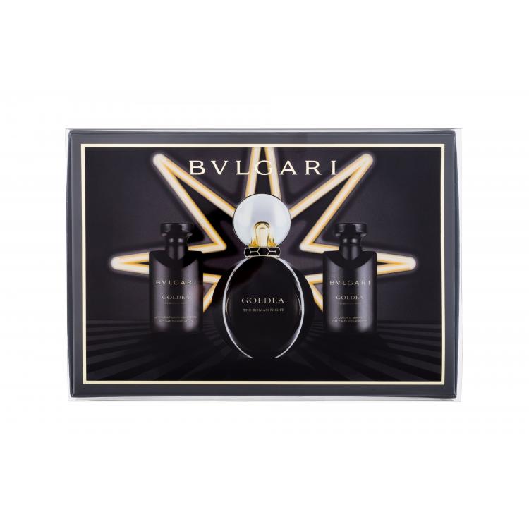 Bvlgari Goldea The Roman Night Set cadou Apă de parfum 50 ml + gel de duș 40 ml + loțiune de corp 40 ml