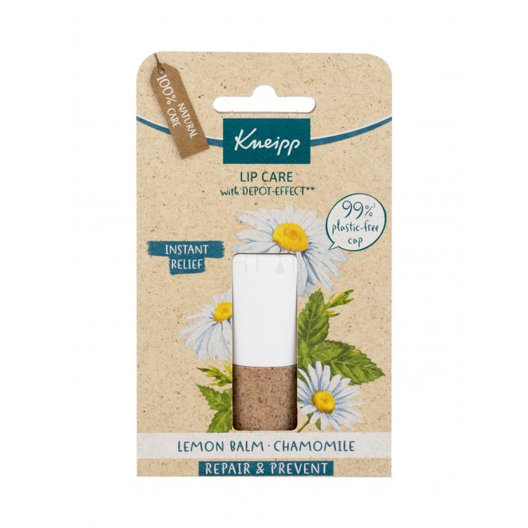 Kneipp Lip Care Lemon Balm &amp; Chamomile Balsam de buze pentru femei 4,7 g