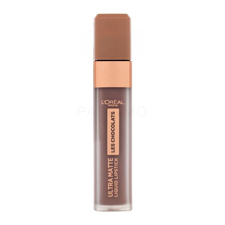 L&#039;Oréal Paris Les Chocolats Ultra Matte Ruj de buze pentru femei 7,6 ml Nuanţă 852 Box Of Chocolates