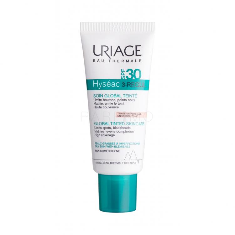 Uriage Hyséac 3-Regul Global Tinted Skincare SPF30 Cremă de zi 40 ml