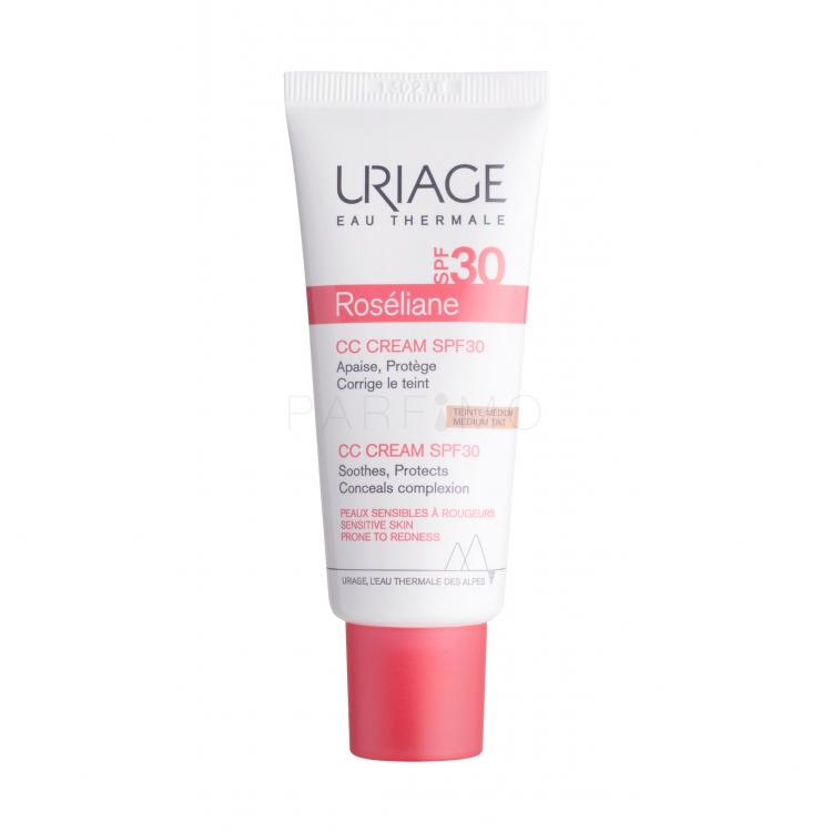 Uriage Roséliane CC Cream SPF30 Cremă CC pentru femei 40 ml Nuanţă Medium Tint