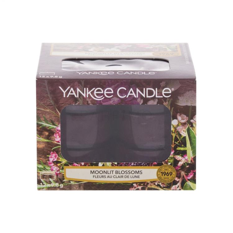 Yankee Candle Moonlit Blossoms Lumânări parfumate 117,6 g Cutie cu defect