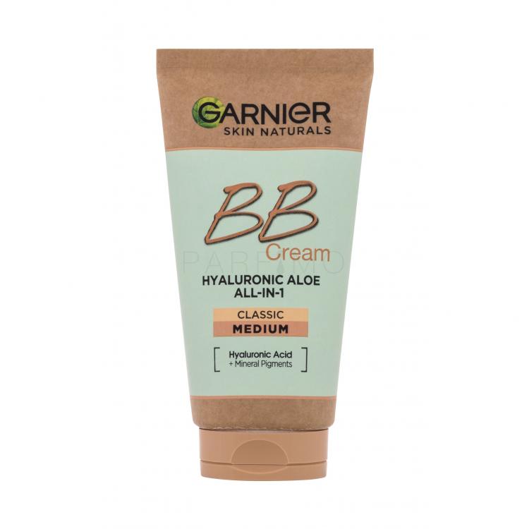 Garnier Skin Naturals BB Cream Hyaluronic Aloe All-In-1 Cremă BB pentru femei 50 ml Nuanţă Medium