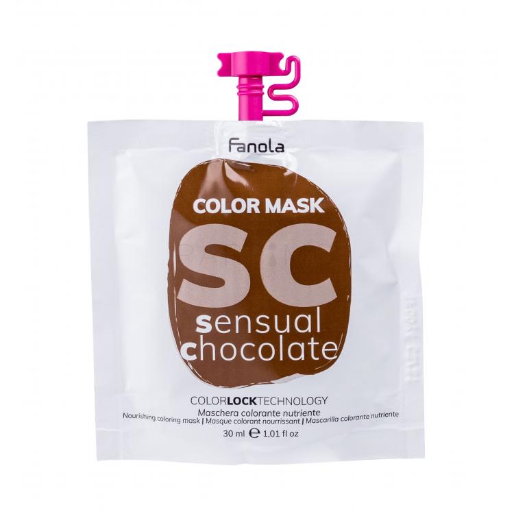 Fanola Color Mask Vopsea de păr pentru femei 30 ml Nuanţă Sensual Chocolate