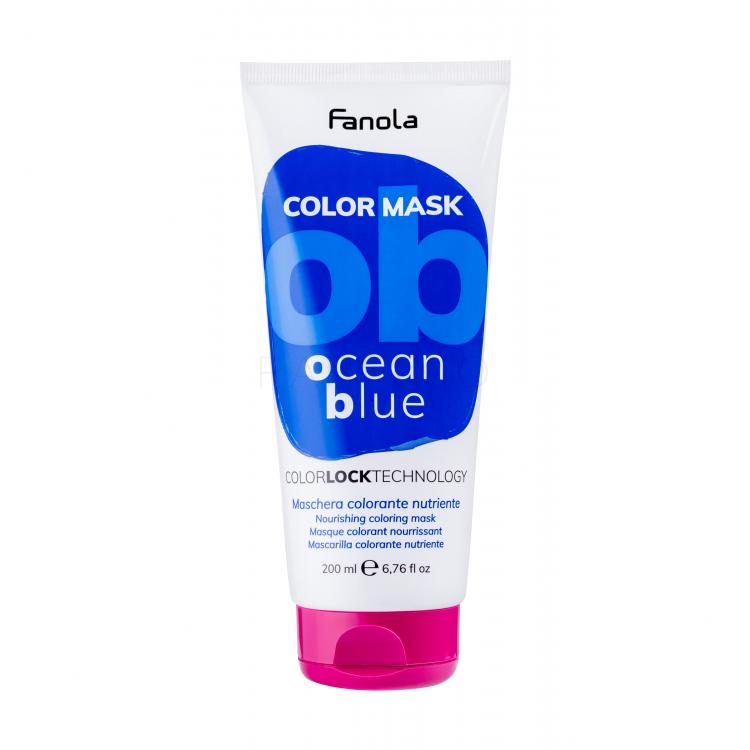 Fanola Color Mask Vopsea de păr pentru femei 200 ml Nuanţă Ocean Blue