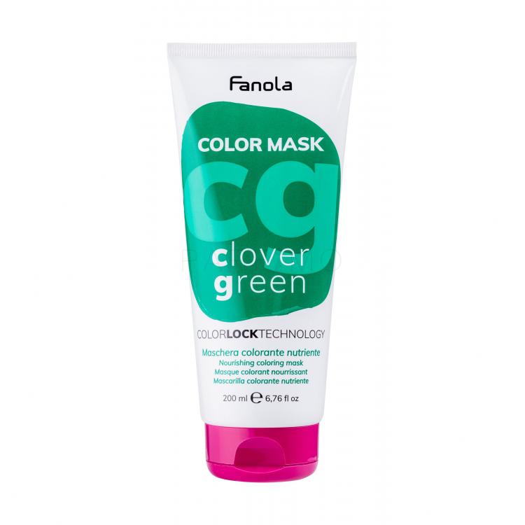 Fanola Color Mask Vopsea de păr pentru femei 200 ml Nuanţă Clover Green