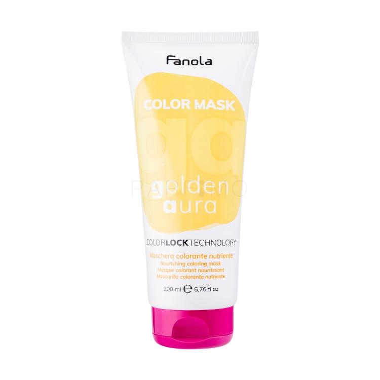 Fanola Color Mask Vopsea de păr pentru femei 200 ml Nuanţă Golden Aura