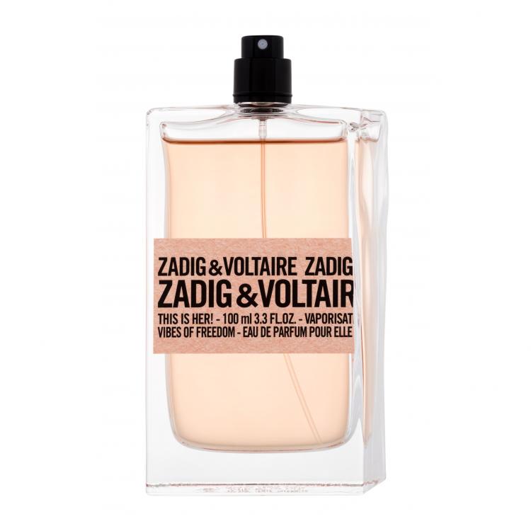 Zadig &amp; Voltaire This is Her! Vibes of Freedom Apă de parfum pentru femei 100 ml tester