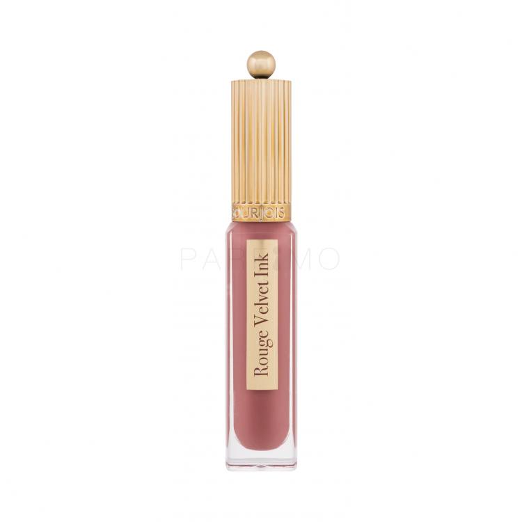 BOURJOIS Paris Rouge Velvet Ink Ruj de buze pentru femei 3,5 ml Nuanţă 19 Madame Machiato