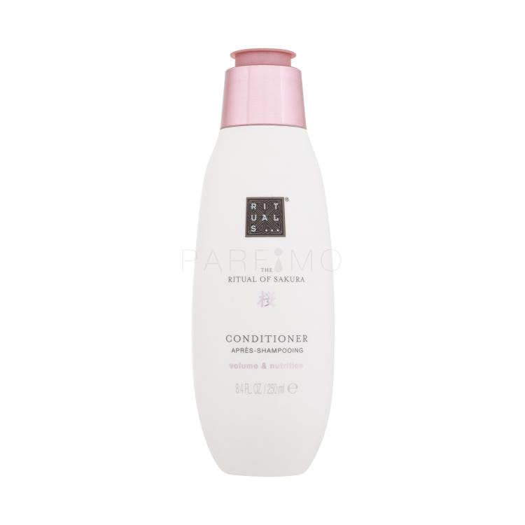 Rituals The Ritual Of Sakura Volume &amp; Nutrition Conditioner Balsam de păr pentru femei 250 ml